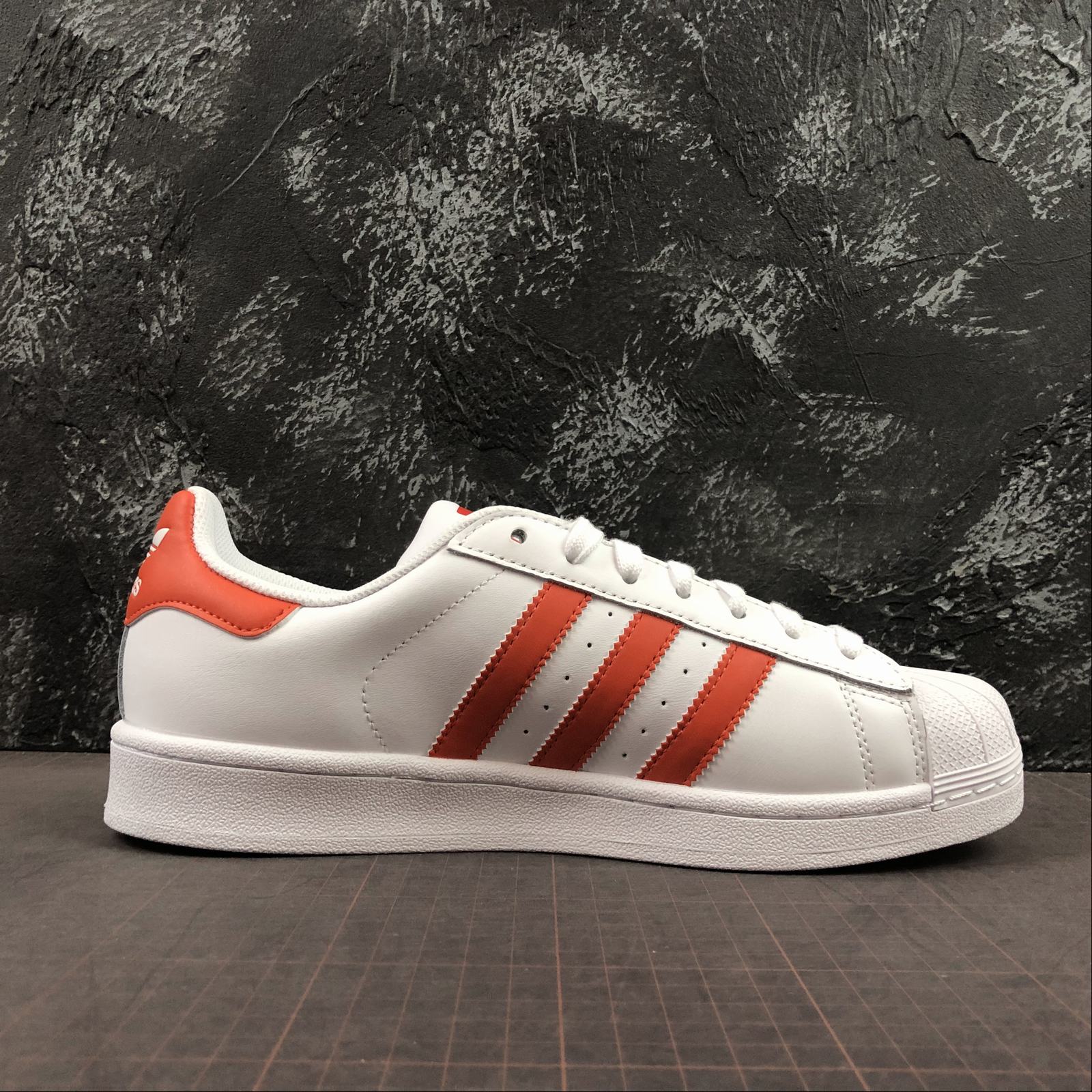 adidas superstar 2 Orange enfant