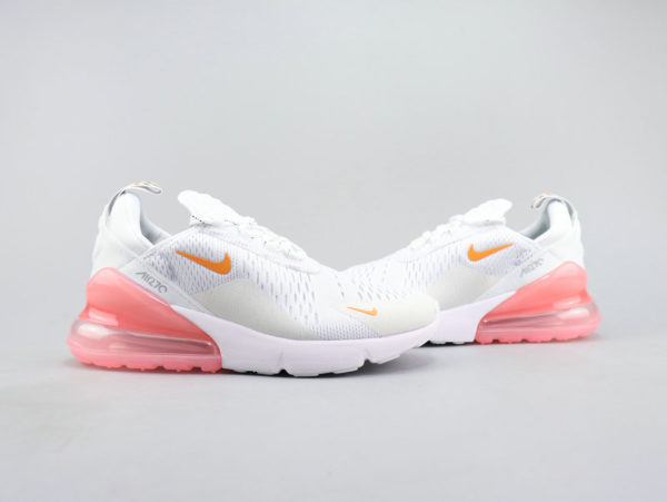 pink and white air max 270