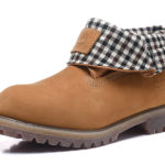 TIMBERLAND Roll Up Boots Brown