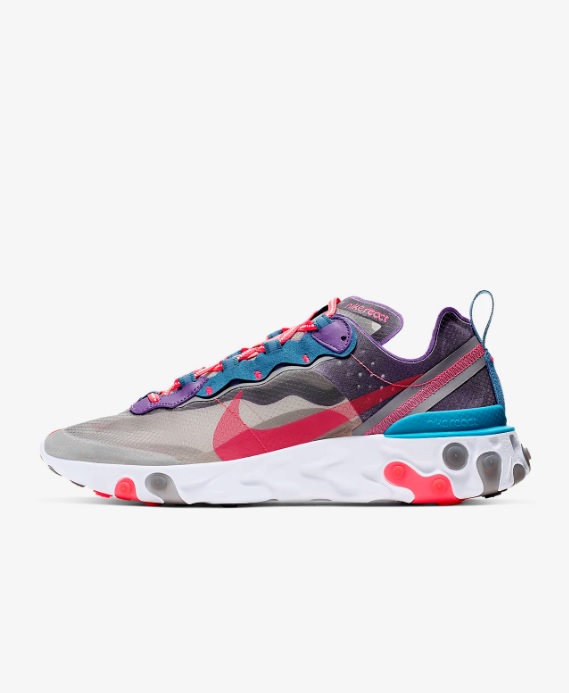 nike react element platinum