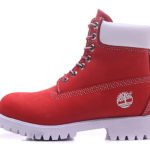TIMBERLAND Boots Red White