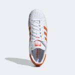 adidas Superstar White Orange